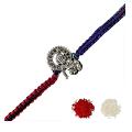 925 Sterling Silver Krishna Rakhi #09
